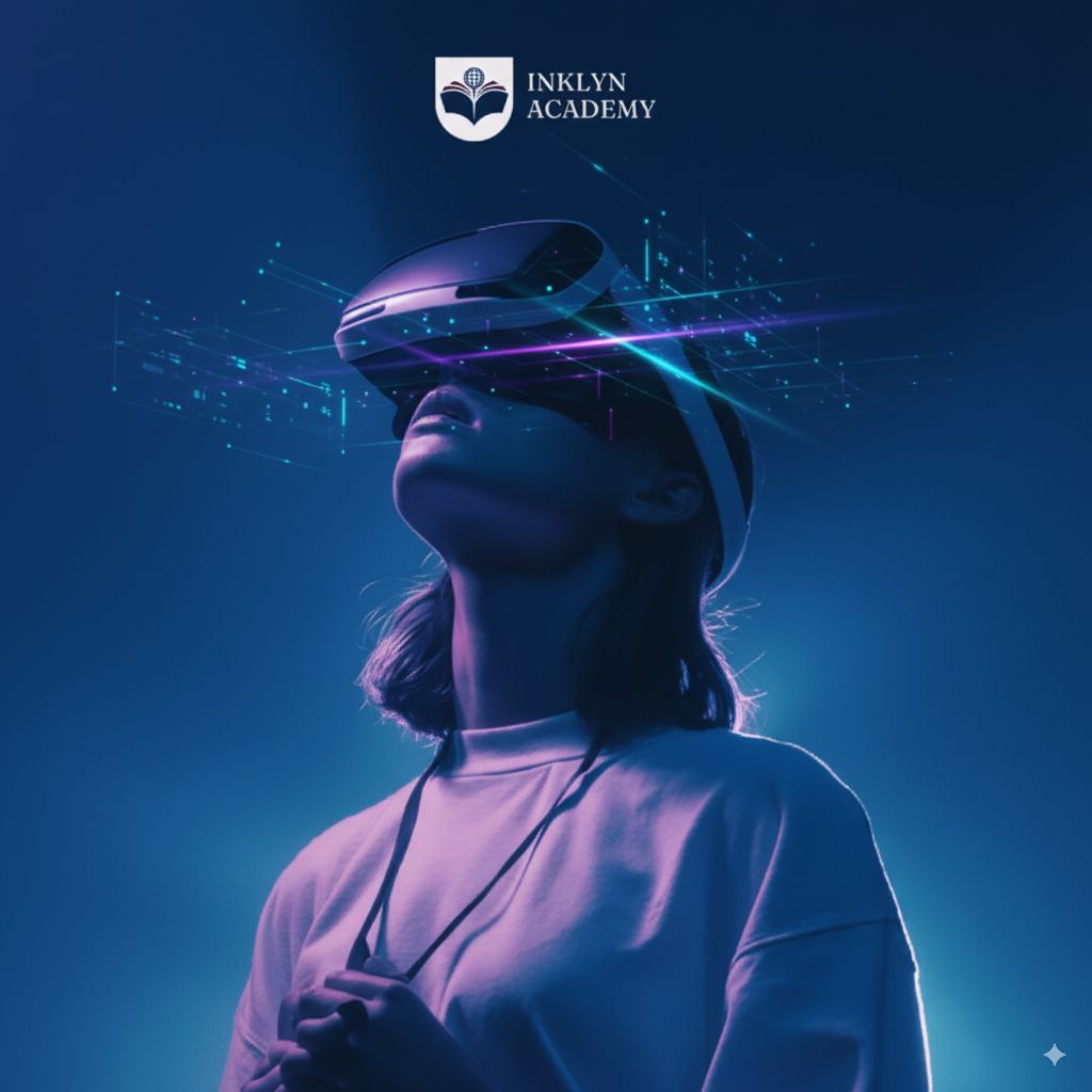 A person wearing a VR headset